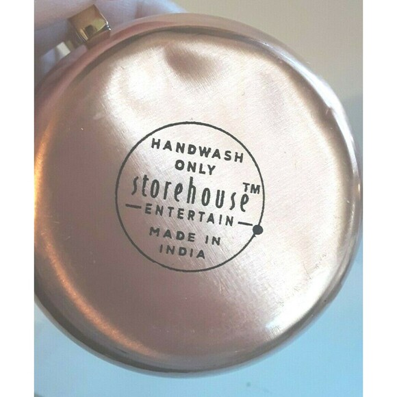 Copper Plated Stainless Lined Moscow Mule Mug Storehouse Entertain India - Picture 7 of 7